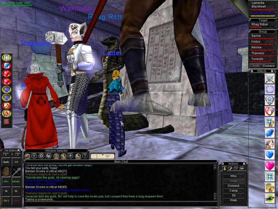 Clearing rhag2's chamber