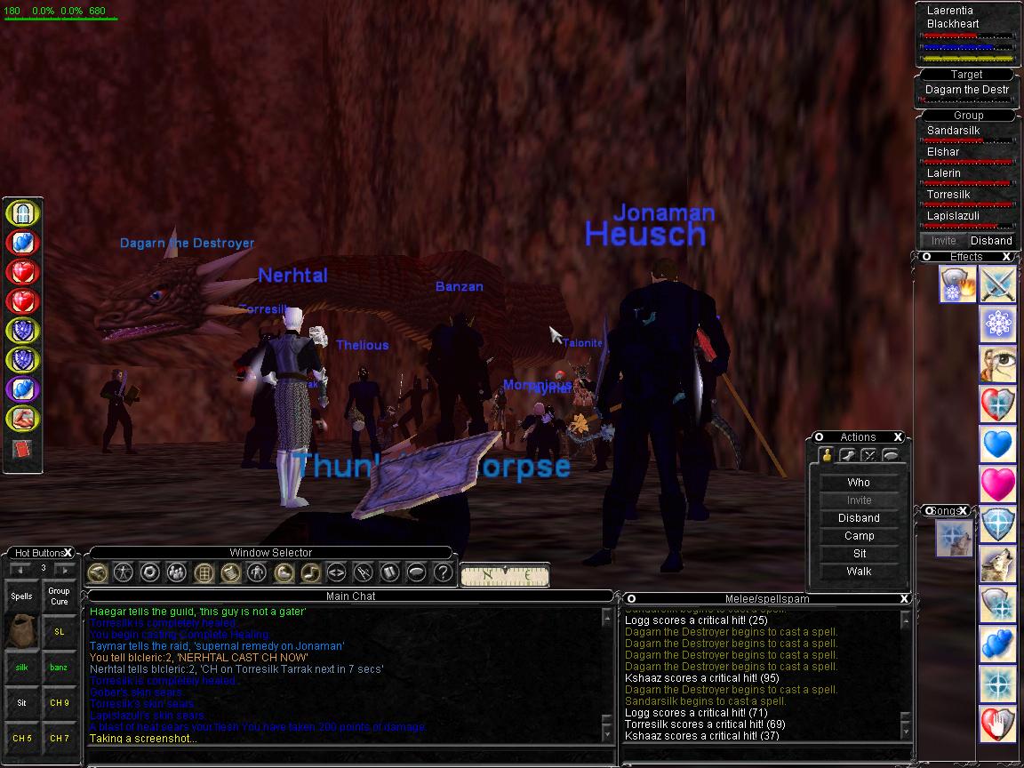 Fighting Dagarn, almost dead