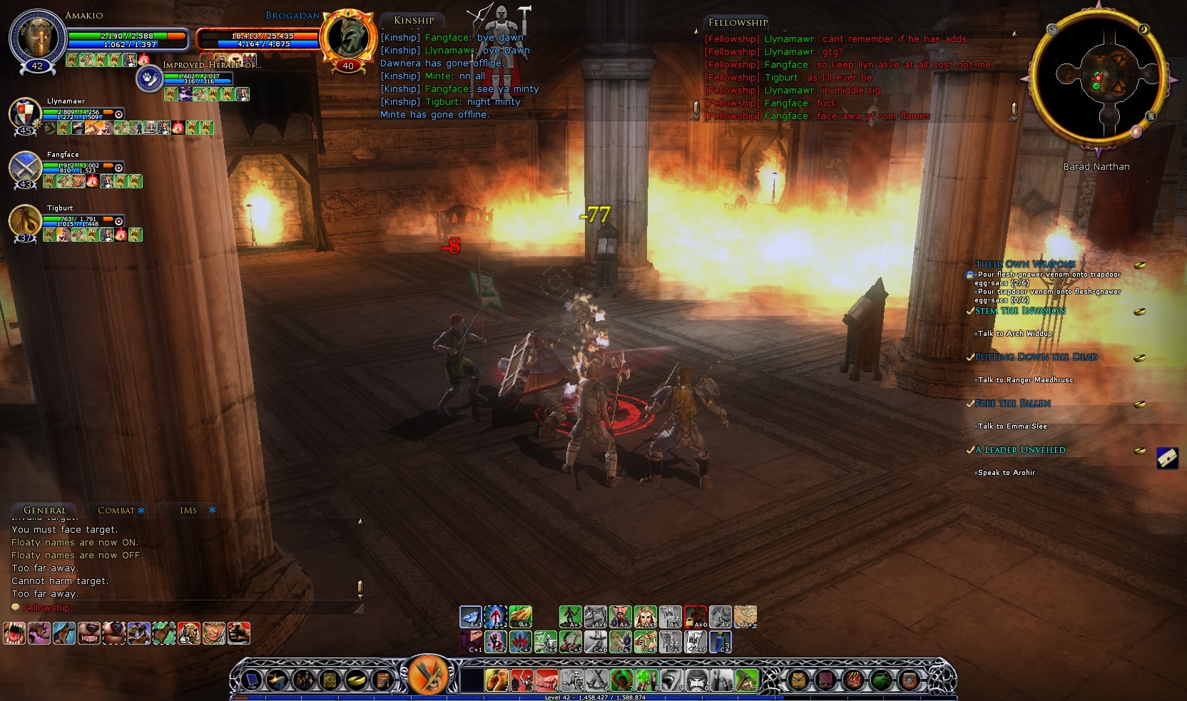 BL got smacked by..... Something!