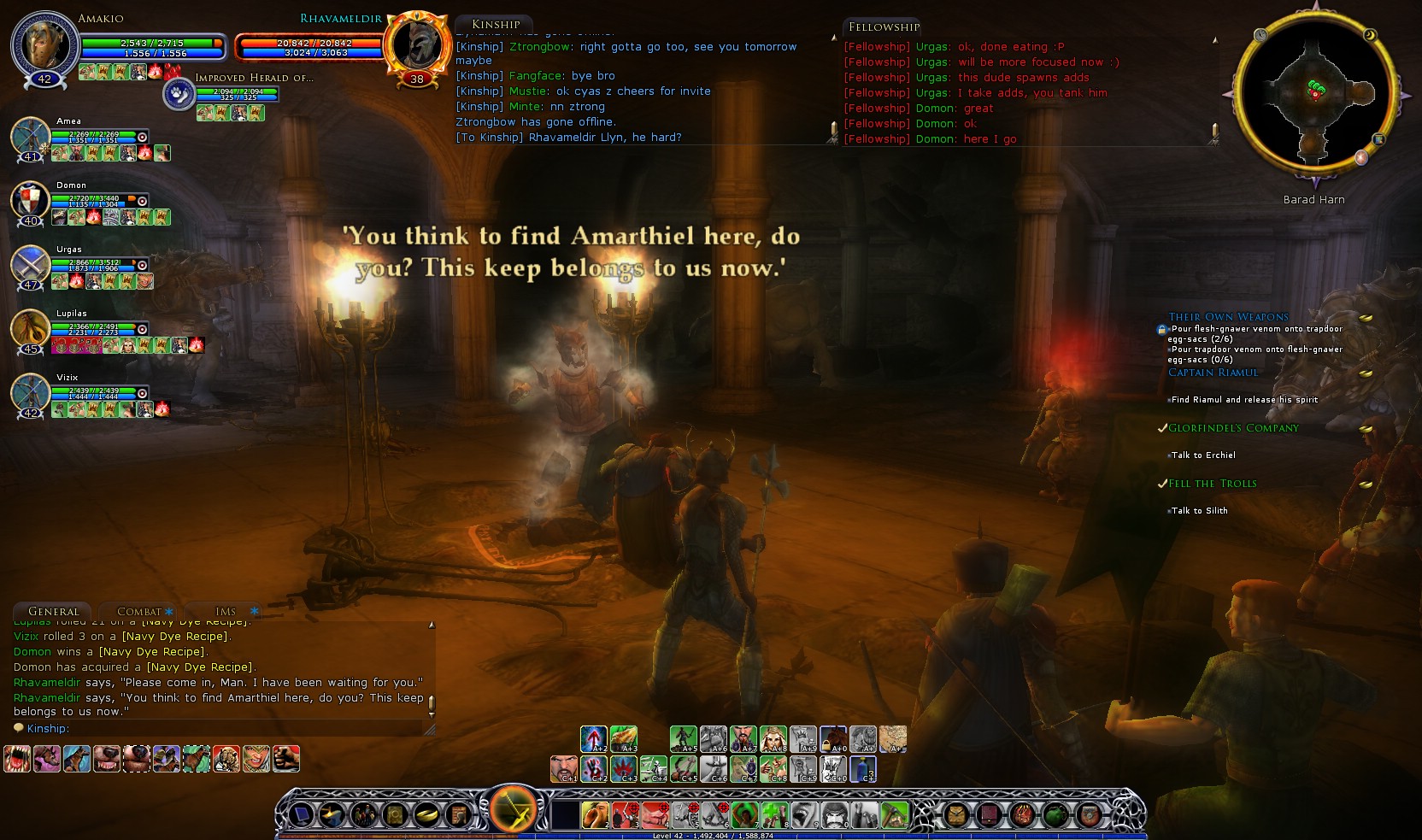 Amarthiel? Must be a distant cousin :)
