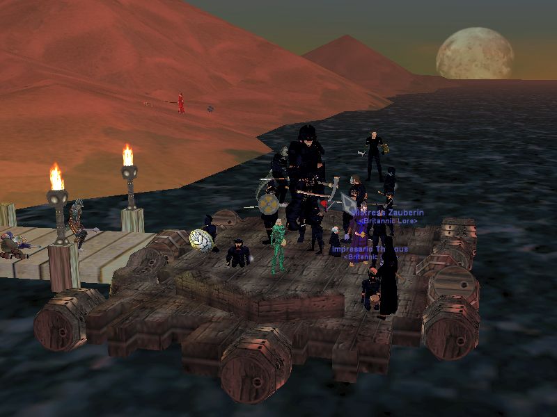 Britlore takes over the raft