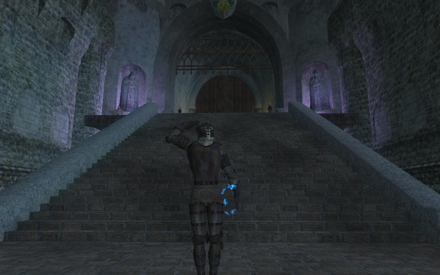 Monk in plate armour