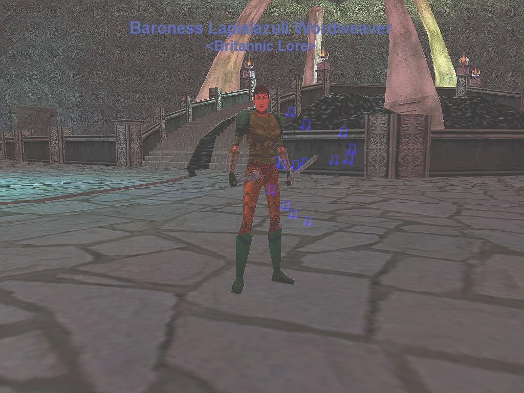 Lapis sees blue notes!!!