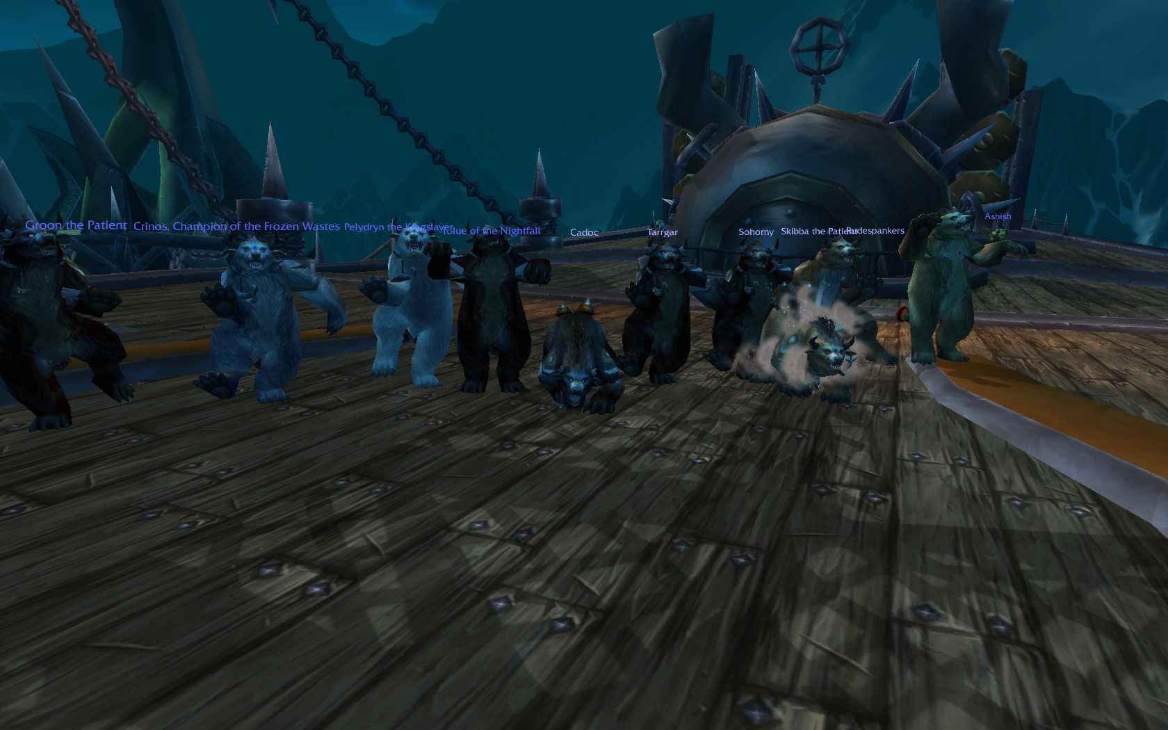 Bear Line-Up