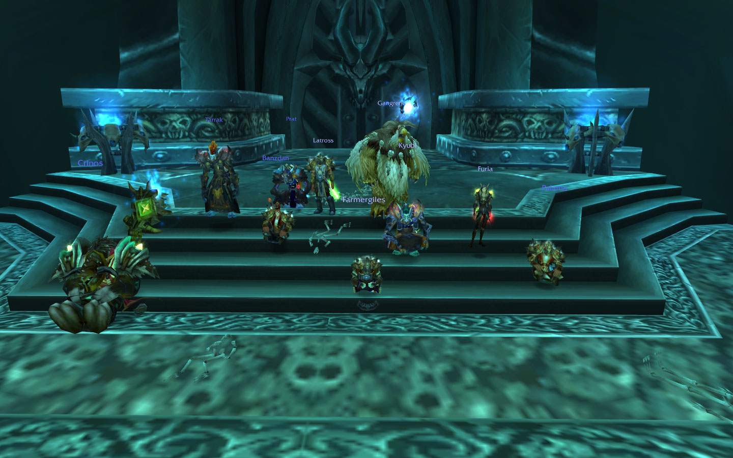 BL Relax on the top of the Ice Crown Citadel