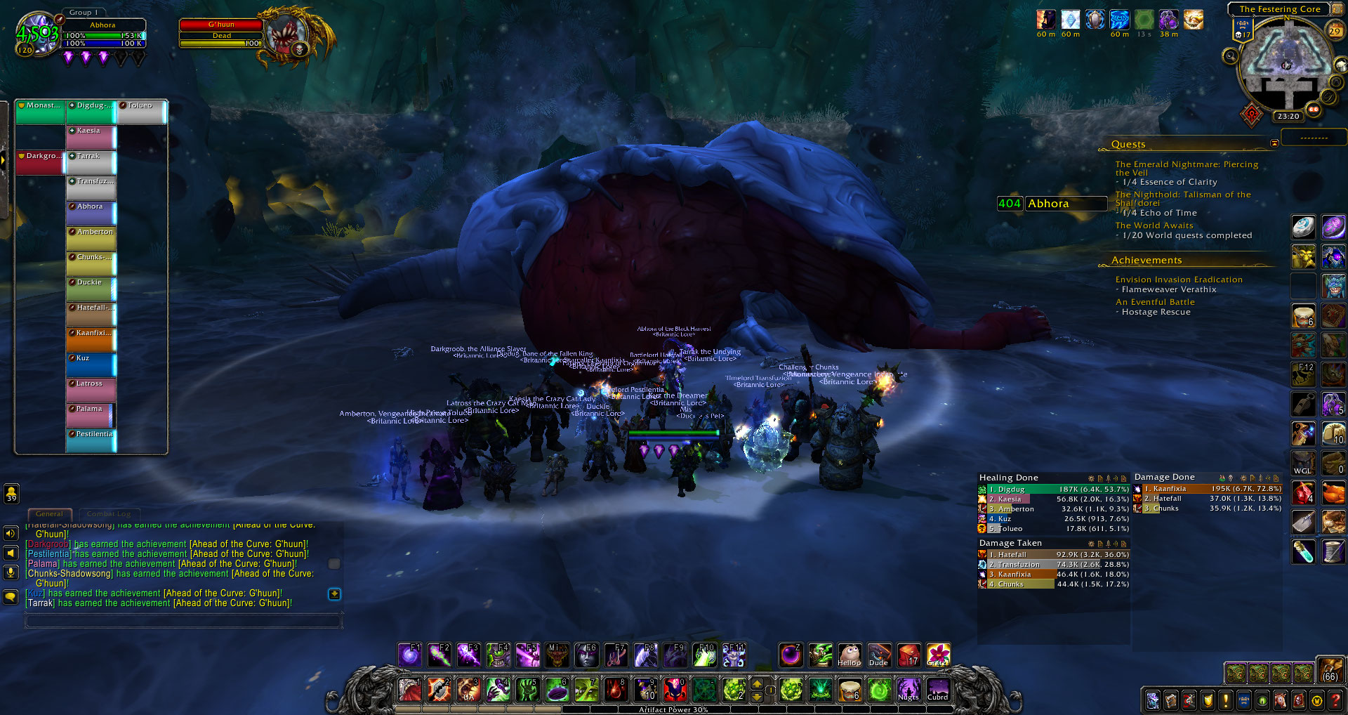 G'Huun Heroic Kill