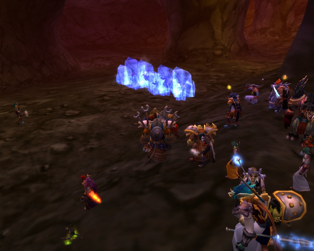 A glacier of mages...