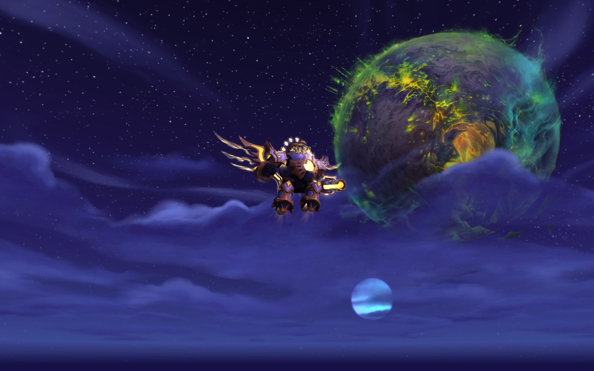 Shiny new mount