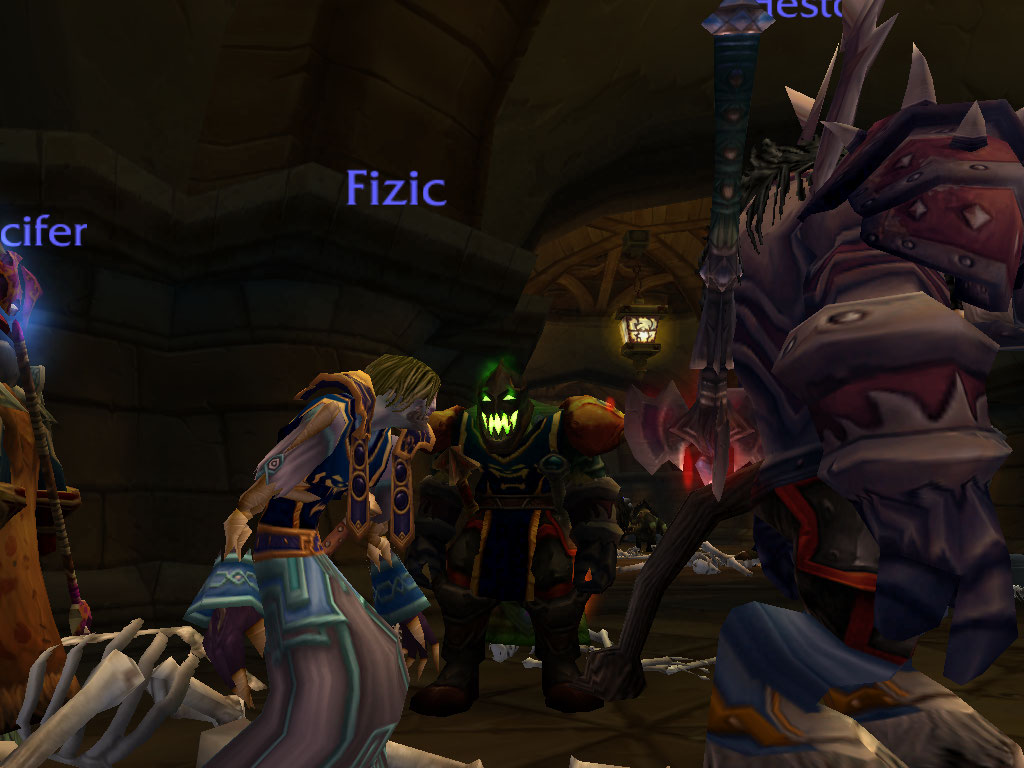 New helm scared Fiz to death... or undead